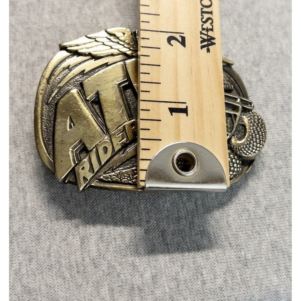 Vtg‎ 1985 ATV Rider All Terrain Vehicle Belt Buckle Great American Buckle Co.